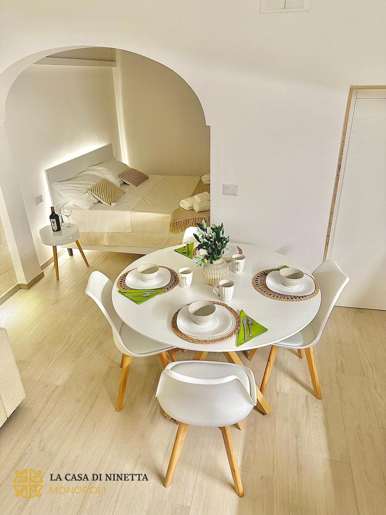 La Casa Di Ninetta Apartment Monopoli Bagian luar foto